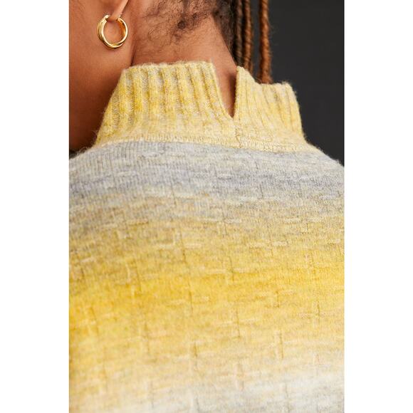 Anthropologie Pilcro Cropped Mock-Neck Sweater - New XL - Picture 3 of 9